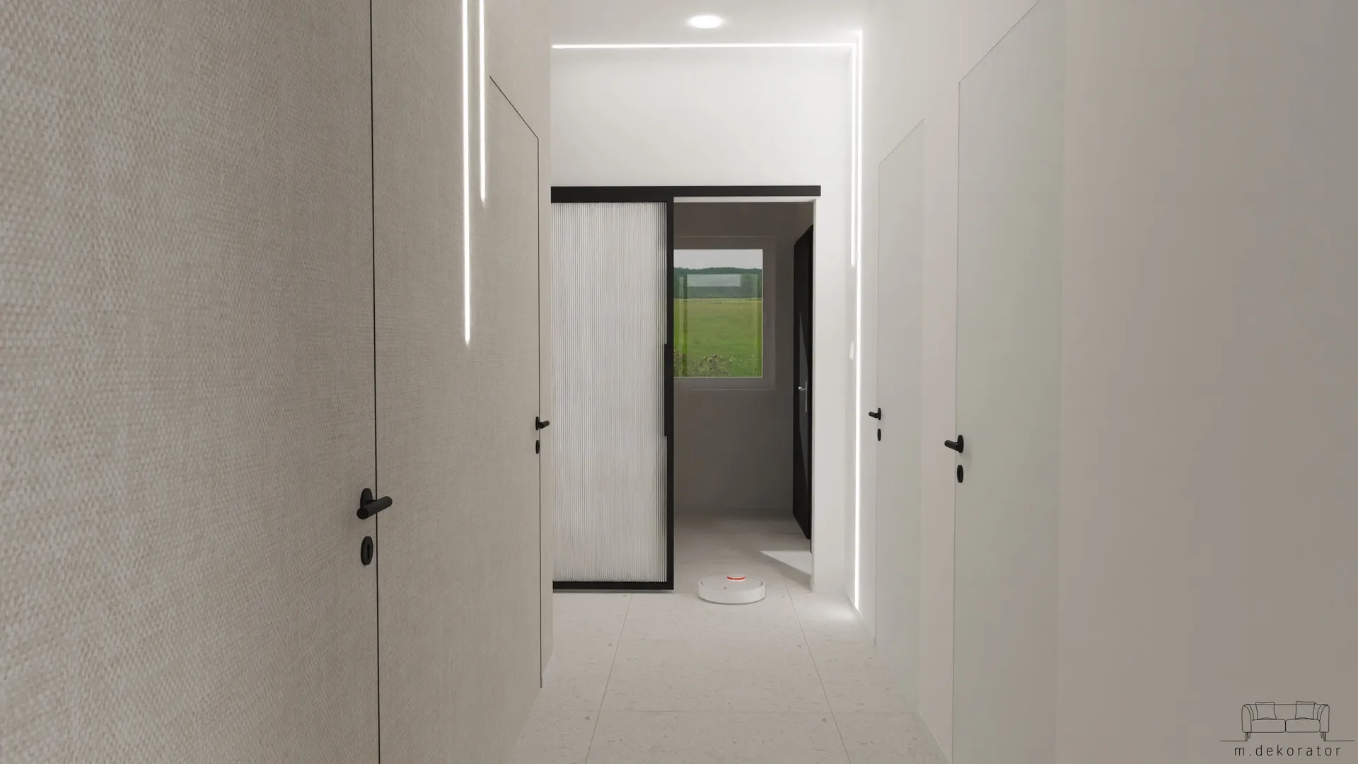 przedpokój w nowoczesnym stylu