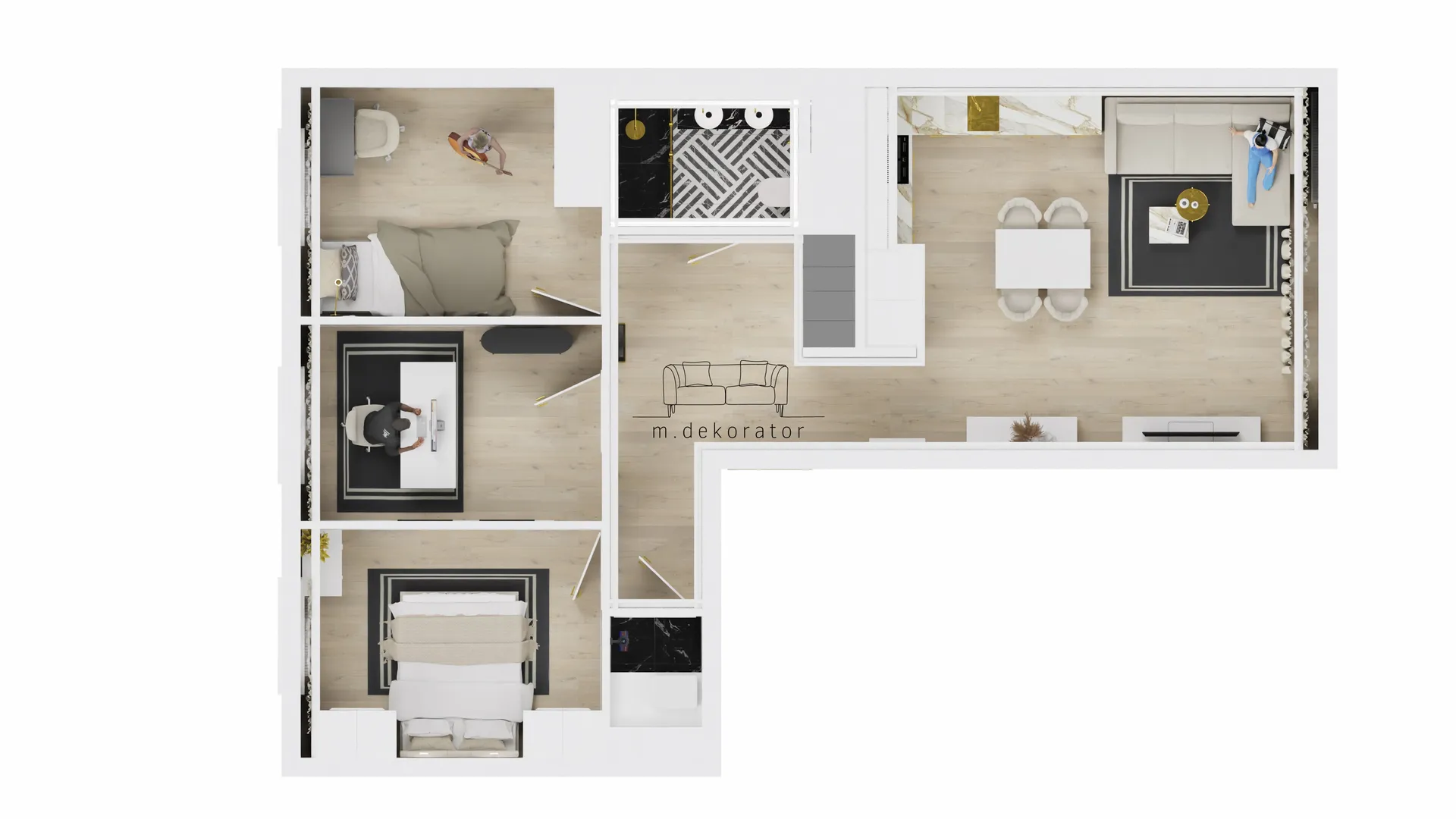 Zdjęcie nowocznesnej łazienki